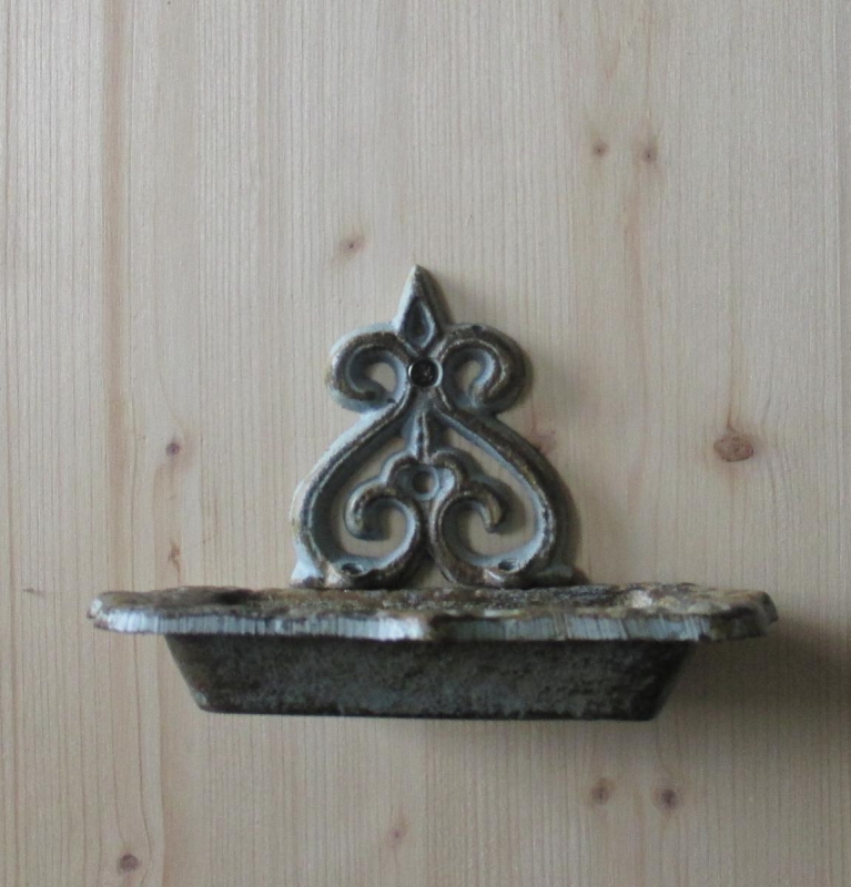Seifenschale Seifenablage Seifenhalter Antik Jugendstil Landhaus Gusseisen 