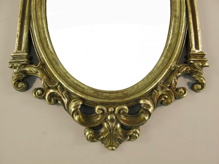 Wandspiegel Barock Bad Flur Spiegel Antik Deco - Spiegel Gold