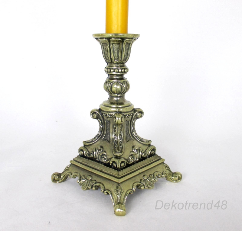 Kerzenleuchter 2 St Kerzenständer Tischleuchter Jugendstil Antik Barock Putto 