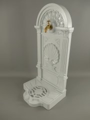 Standbrunnen 83 cm Zierbrunnen Aluminiumguss Antik - Stil Gartenbrunnen
